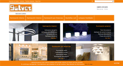 Desktop Screenshot of lamparasgalvez.com
