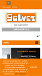 Mobile Screenshot of lamparasgalvez.com
